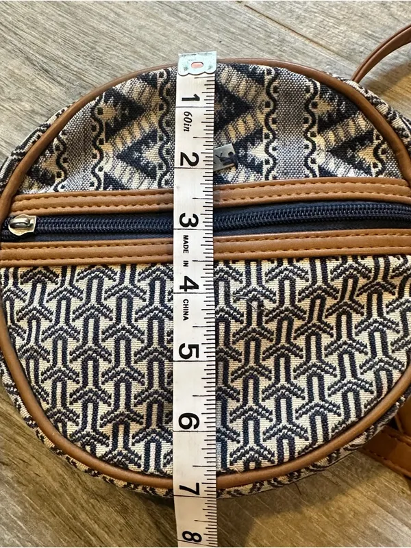 Roxy Ride The Love Crossbody Purse *missing zipper pull* Coastal Boho - Image 8