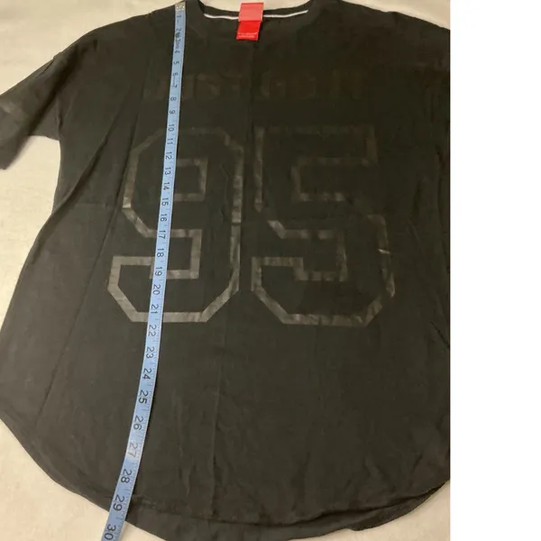 Nike Sportswear Just Do‎ It 95 Graphic 3/4 Sleeve T-Shirt Black Women Large - Image 5