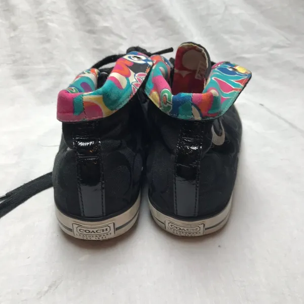COACH Black Jacquard All Over Signature Sneaker - Image 6