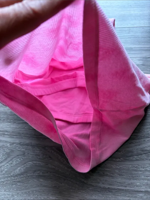 PINK Victoria's Secret Soft Pink Ribbed Tank - Image 6