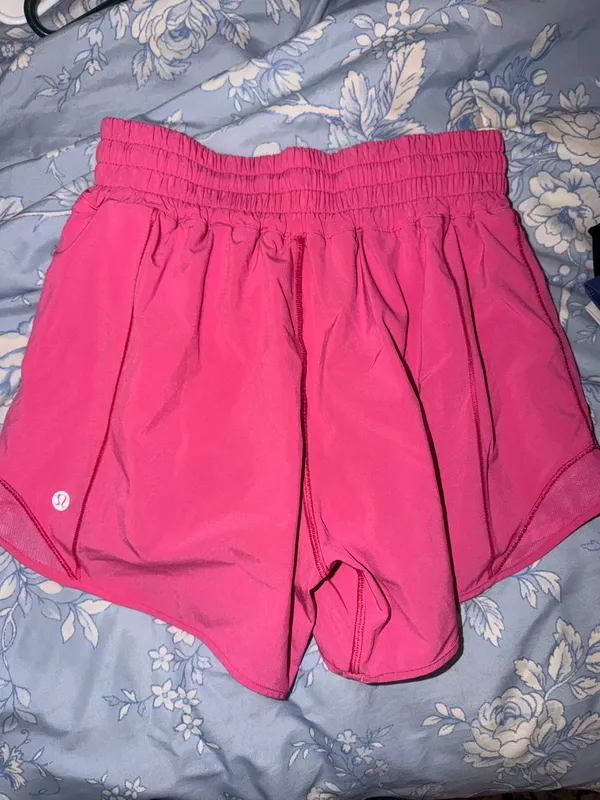 Pink Hotty Hot Lululemon Shorts 4" - Image 2