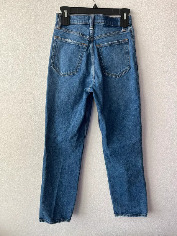 Abercrombie Curve Love Ultra High Rise 90s Straight Jeans - Image 2