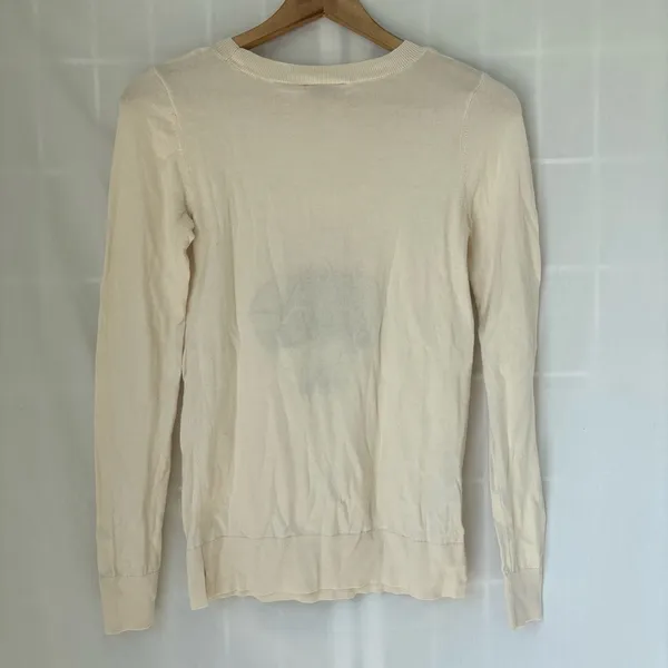Loft pug 100% cotton crewneck sweater size xs - Image 4