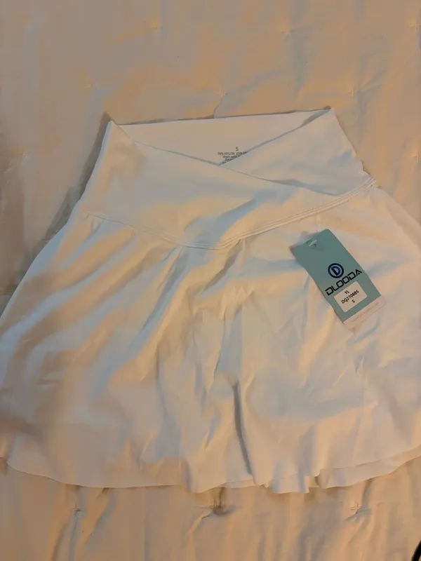 Amazon Athletic Skirt White Tennis - Image 4
