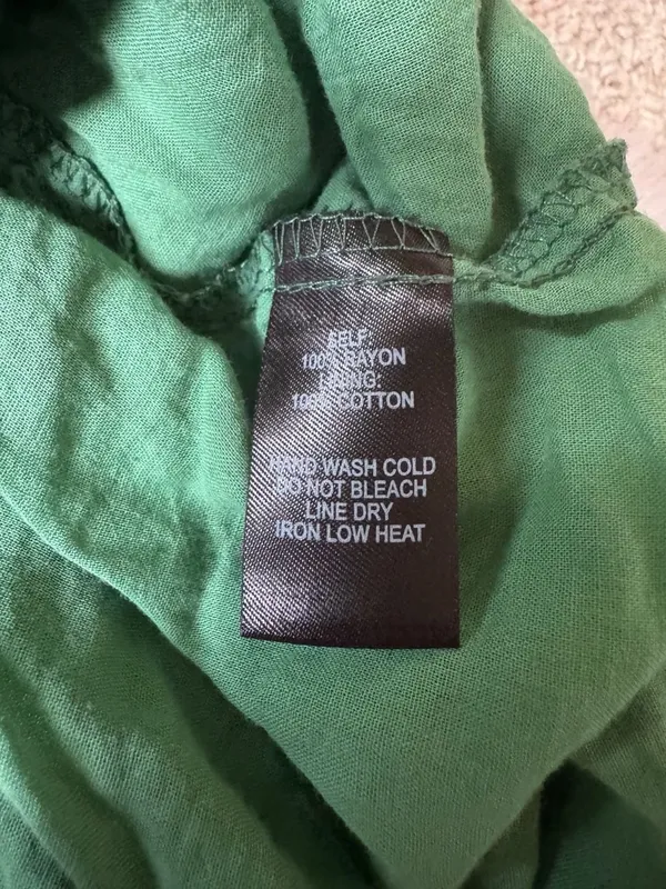 Lulus Size S Al Fresco Evenings Olive Green Off-the-Shoulder Shift Dress - Image 7