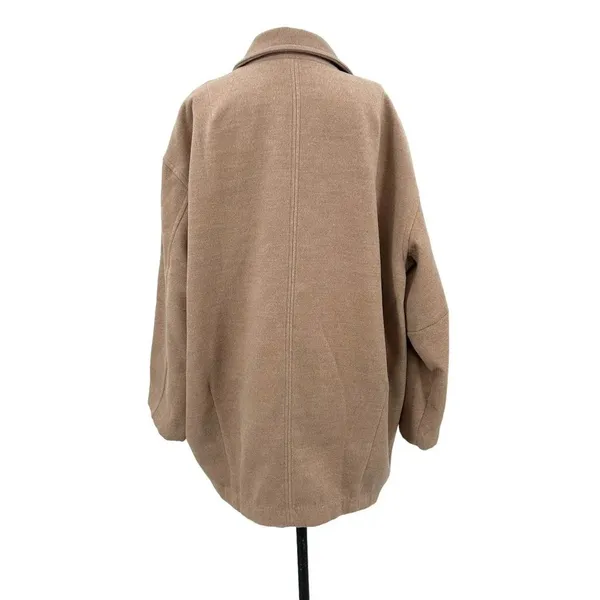 Free People Hannah Super Soft Slouchy Blazer Tan Size Large‎ - Image 8