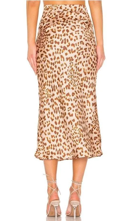 Leopard Midi Skirt - Image 4