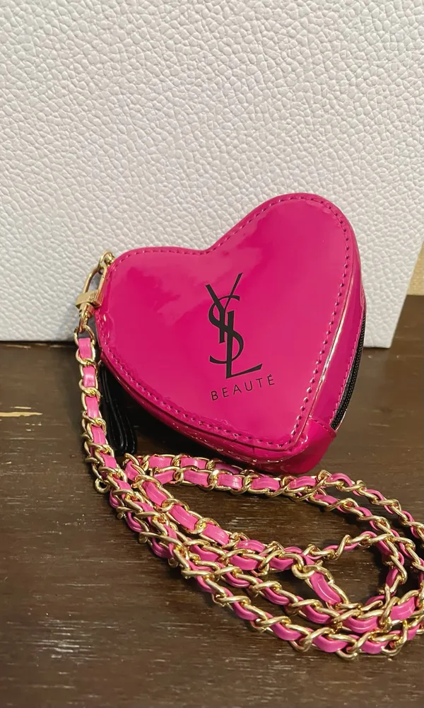 Yves Saint Laurent cosmetic Bag Pouch clutch Crossbody Bag - Image 2