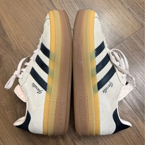 Adidas Gazelle Pink Wonder Quartz Core Black Suede‎ US Women’s 7 Athletic Sporty - Image 4