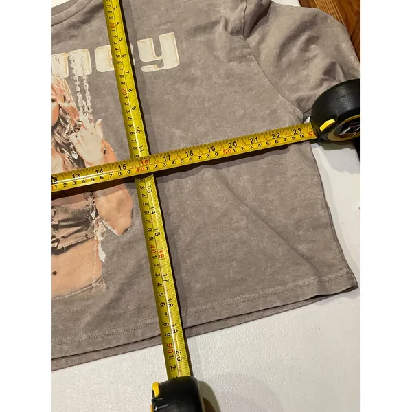 Britney Spears Women's Skimmer Tee with Short Sleeves size L H-012 - Image 5