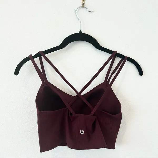 Lululemon Like a Cloud Ribbed Longline Bra - Image 2