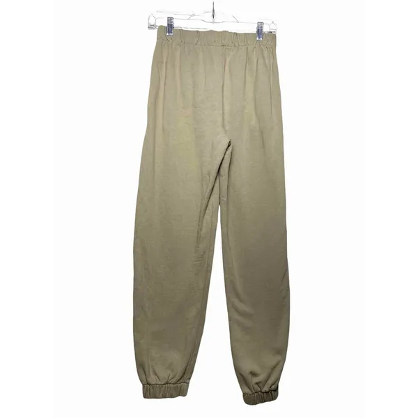Brandy Melville Rosa Sweatpants One‎ Size Tan Joggers High Rise Casual John Galt - Image 2