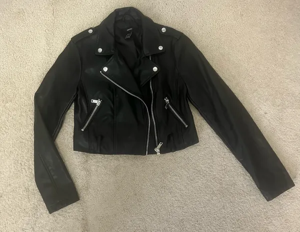 Faux Leather Jacket Forever 21 - Image 3