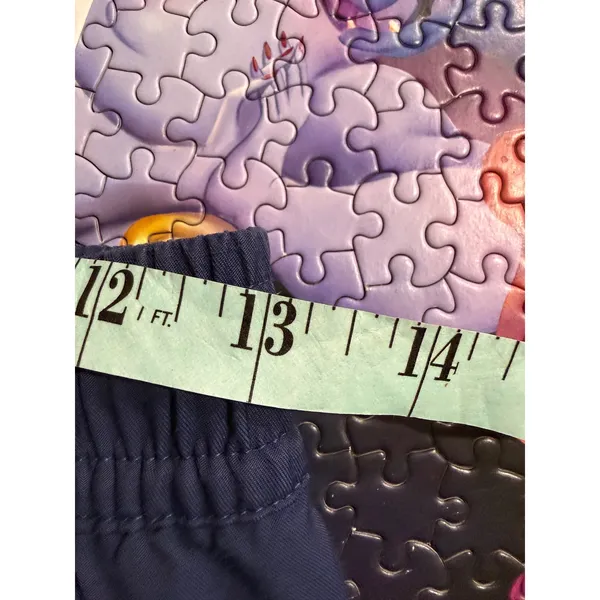 Nike Womens Sportswear Cargo Pants Navy Blue Tapered Elastic‎ Waist Small - Image 7