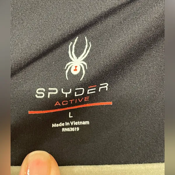 Spyder Women’s Active Black Activewear Sport Bra Top Size L‎ - Image 9
