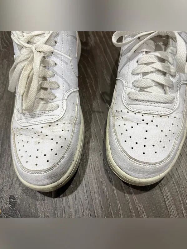 Nike White Court Vision Low Next Nature Sneaker - Image 6