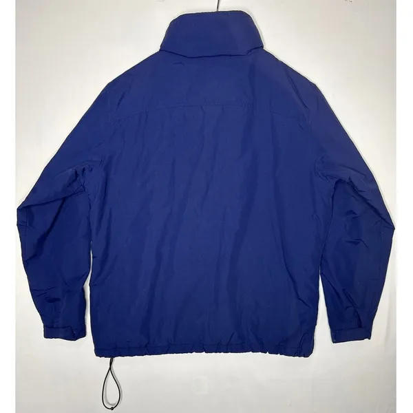 Vintage L.L. Bean 80's jacket fully thinsulate lined hidden hood in navy size XL - Image 9