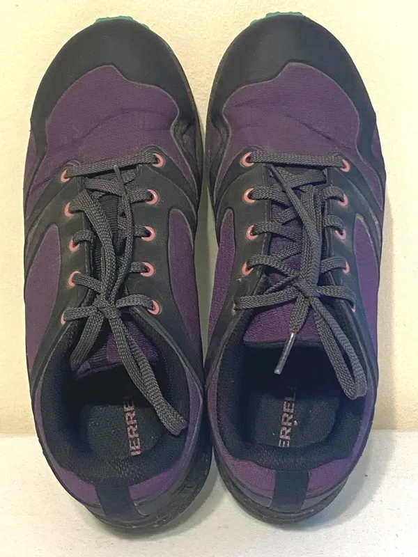 Merrell Altalight Low Outdoor Sneaker Hiking Shoes Purple Black Men's 6 Womens 8 - Image 3