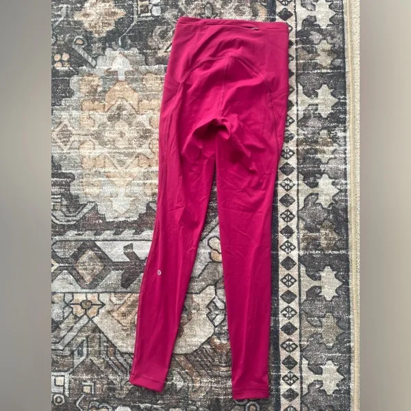 Lululemon Swift Speed High-Rise Tight 28"‎ Wild Berry Running Leggings - Image 7