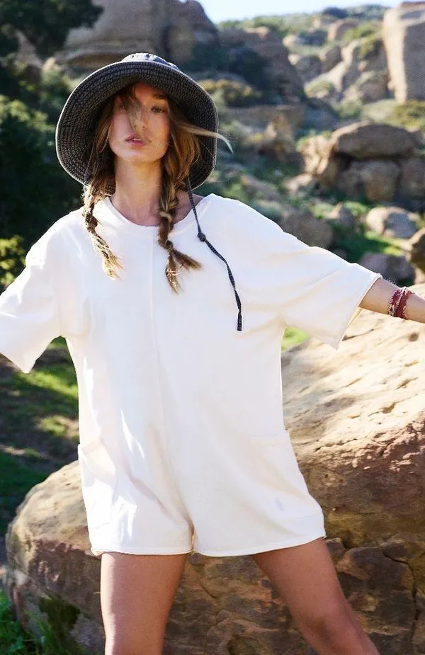 NWT Free People Hot Shot Tee Romper Size XS - Image 5
