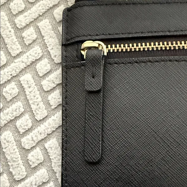 Kate Spade Tinie Laurel Way Black Leather Wristlet Wallet - Image 3