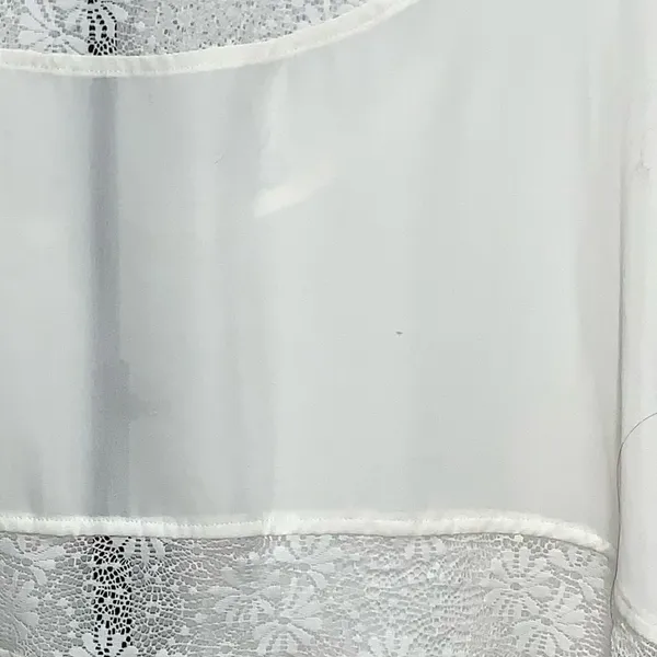 Women’s lace blouse size large cream color - Image 4