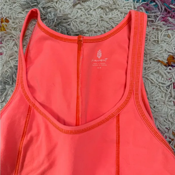 Free People Movement Flow Tank in Orange - Image 4