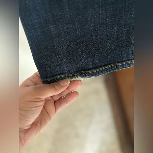 American Eagle Skinny Kick Jeans Size 0 Short Dark Wash - Image 11