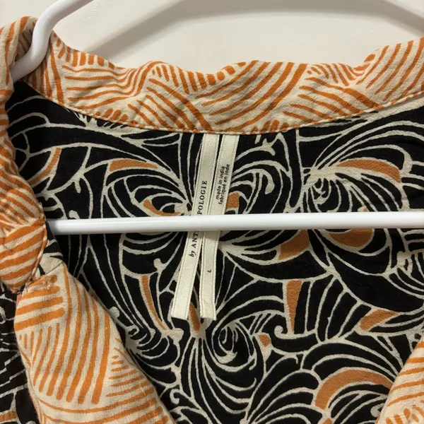 By Anthropologie Mix Print Pajama Top - Image 6