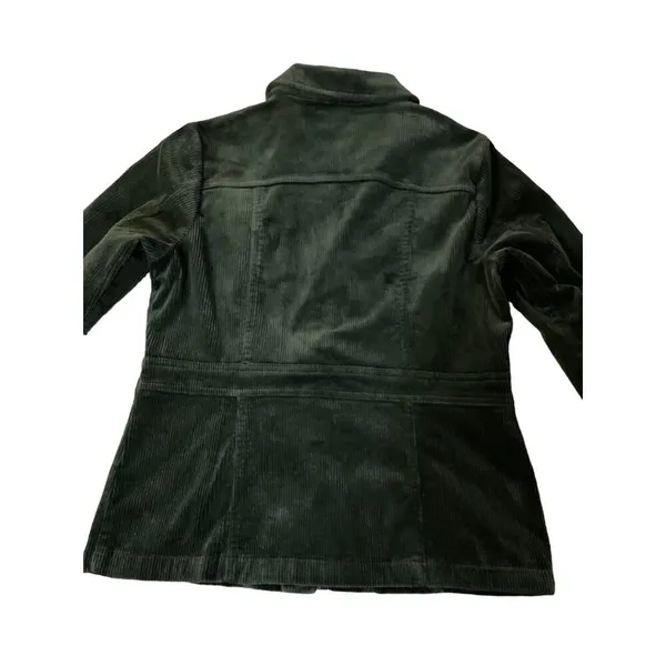 Christopher Banks Jacket Womens S Used Green Corduroy - Image 12