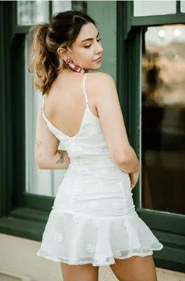 Confete - Mercedes Mini dress - white - Image 2