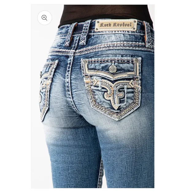 Rockrevival Women's Kait B201 Boot Cut Jean - Image 8