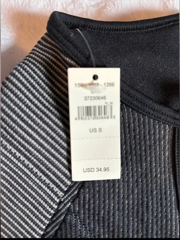 NWT Aerie Black sports bra / Bralette - Image 2