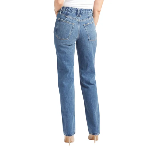 Good American Jeans New Good Blue 90’s Icon Sz 28 - Image 3