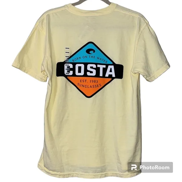 Comfort Colors size medium short sleeve t-shirt Born On The Water sunglasses - Image 2