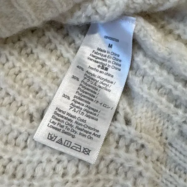 Madewell alpaca blend sweater size medium - Image 3