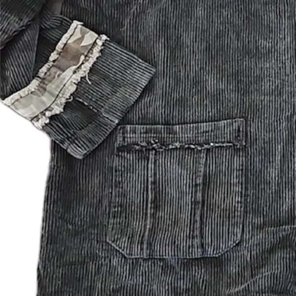 Pol Oversized‎ Corduroy Western top C17 - Image 5