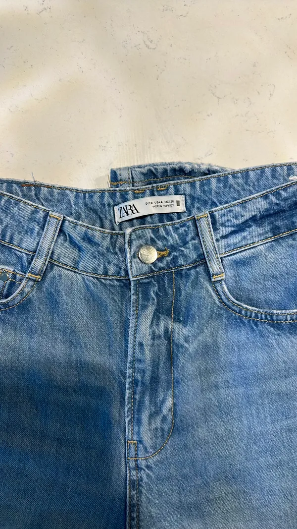 ZARA Wide-Leg Jeans High-Rise - Image 2