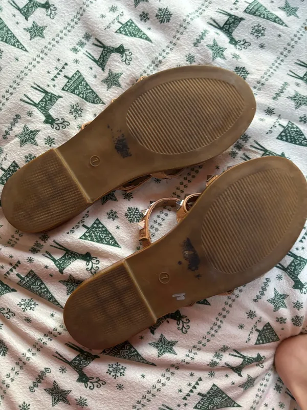 Studded sandals size 7 Brown - Image 3