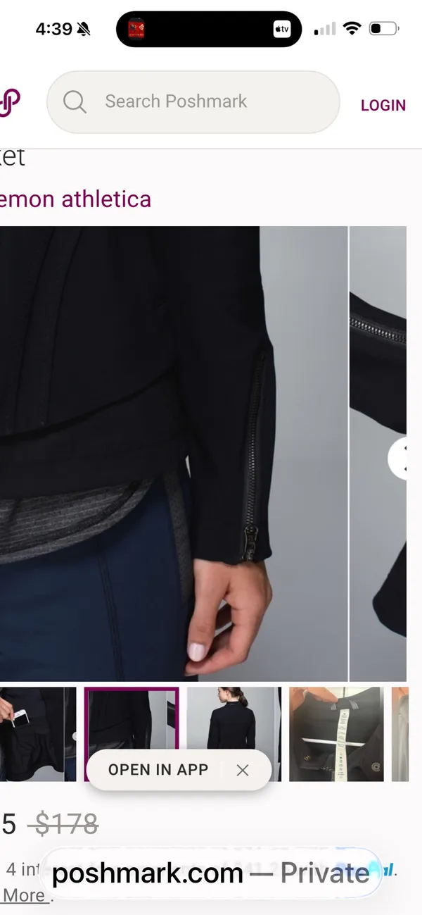 Lululemon Bust A Move Jacket Black - Image 7