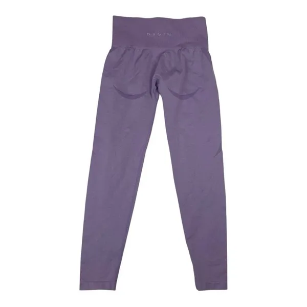 Nvgtn women's medium light purple seamless leggings athletic gym workout - Image 2
