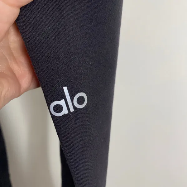 Alo Yoga High-Waist Ignite Leggings Womens Black Athletic XS - Image 7