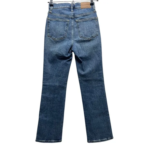 Madewell Cali Demi-Boot Jeans Women’s‎ Size 23 | High Rise Stretch Denim Blue - Image 3