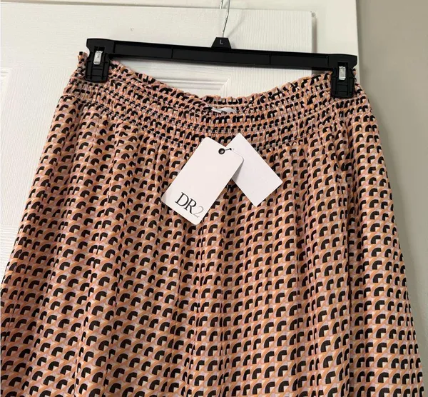DR2 Nordstrom Geometric Print Maxi Skirt Summer Flowy Spring NWT - Image 2