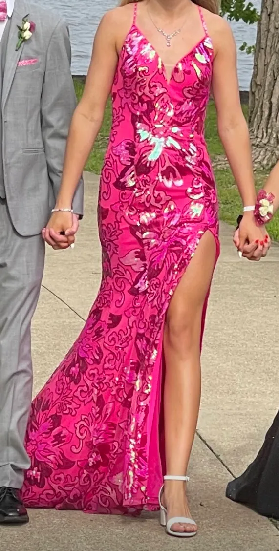 Pink Prom Dress - Image 3