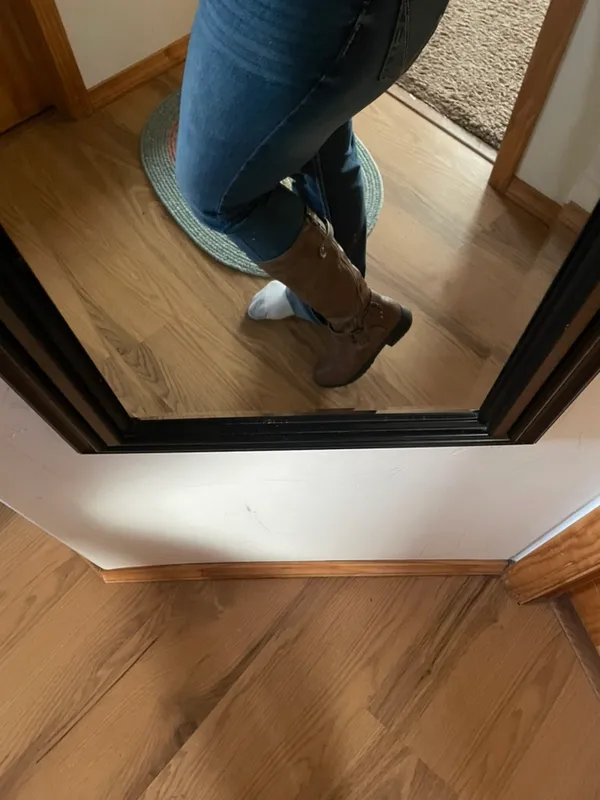 Brown Riding Boots Size 7 - Image 3