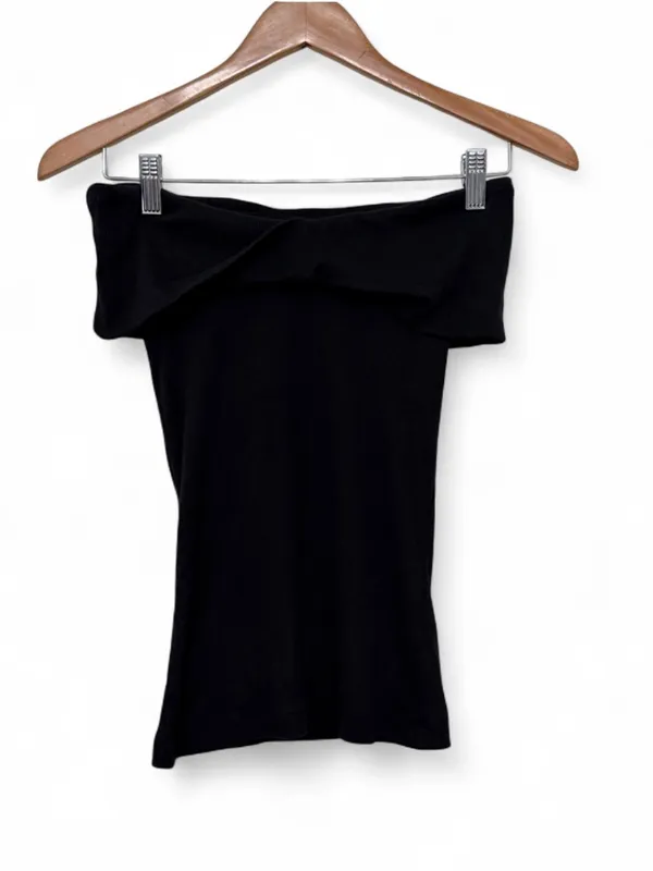 Anthropologie Pilcro Women’s Off the Shoulder Twist Rib Top Size XXS - Image 4