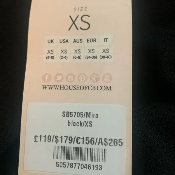 House of CB NWT Mira Dress size XS - Image 12