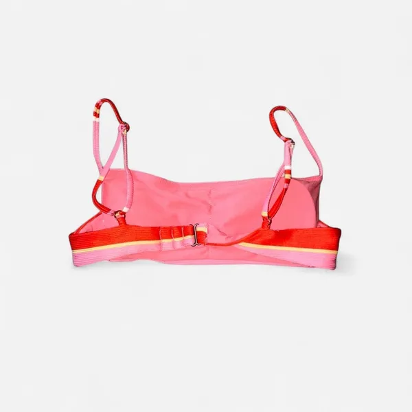Billabong Pink Bikini Top Ribbed - Image 5