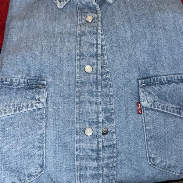 New‎ Levi's Premium the everyday shirt ICONIC WESTERN DENIM SHIRT - Image 5